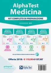 Alpha Test. Medicina. Kit completo di preparazione. Con software di simulazione