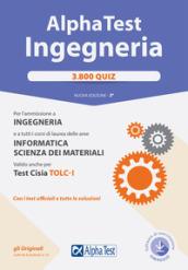 Alpha Test. Ingegneria 3800 quiz . Con software