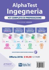 Alpha Test. Ingegneria. Kit completo di preparazione. Manuale di preparazione-Esercizi commentati-Prove di verifica-3800 quiz. Con Contenuto digitale per download e accesso on line