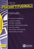 I test psicoattitudinali. Manuale