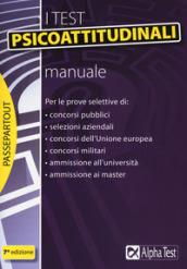 I test psicoattitudinali. Manuale