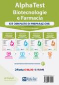 Alpha Test. Biotecnologie e farmacia. Kit completo di preparazione: Manuale di preparazione-Esercizi commentati-Prove di verifica-3200 quiz. Con eostware di simulazione