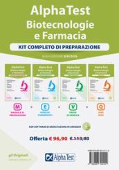 Alpha Test. Biotecnologie e farmacia. Kit completo di preparazione: Manuale di preparazione-Esercizi commentati-Prove di verifica-3200 quiz. Con eostware di simulazione