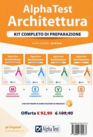 Alpha Test. Architettura. Kit completo di preparazione. Per l'ammissione ad Architettura e a tutti i corsi di laurea in Ingegneria edile-architettura, Conservazione e restauro, Urbanistica. Con software di simulazione