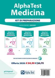 Alpha Test. Medicina. Kit di preparazione: Manuale di preparazione-Esercizi commentati-Prove di verifica. Nuova ediz. Con software di simulazione