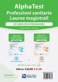 Alpha Test. Professioni sanitarie. Lauree magistrali. Kit: Esercizi commentati-3000 quiz. Con software di simulazione