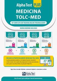 Alpha Test PLUS Medicina TOLC-MED. Kit completo di preparazione con training on line. Con estensioni online