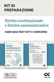 Kit diritto costituzionale e amministrativo. 4400 quiz. Con simulazioni online