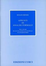 Appunti di analisi formale per l'esame di cultura musicale generale in conservatorio