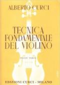 Tecnica fondamentale del violino. Per le Scuole superiori vol.3