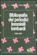 Bibliografia dei periodici femminili lombardi (1786-1945)