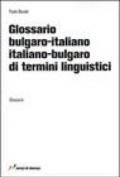 Glossario bulgaro-italiano, italiano-bulgaro di termini linguistici