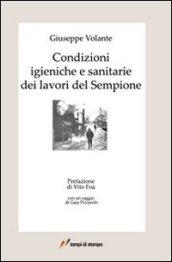 Condizioni igieniche e sanitarie dei lavori del Sempione