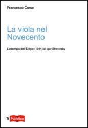 La viola nel Novecento. L'esempio dell'Elégie (1944) di Igor Stravinsky