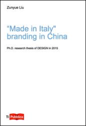 Made in Italy, branding in China