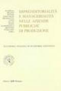Imprenditorialità e managerialità nelle aziende pubbliche di produzione