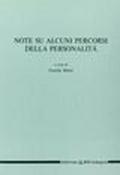 Note su alcuni percorsi della personalità