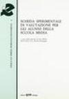 Scheda sperimentale di valutazione per gli alunni della scuola media