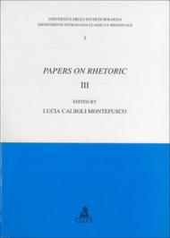 Papers on rhetoric: 3