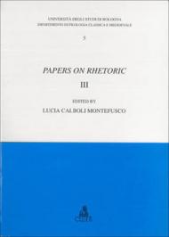 Papers on rhetoric: 3