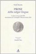 Prose della volgar lingua. L'aeditio princeps del 1525