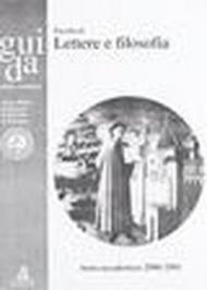 Guida dello studente. Facoltà di lettere e filosofia. Anno accademico 2000-2001
