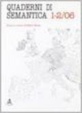 Quaderni di semantica (2006) vol. 1-2