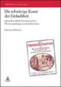 Die schwierige Kunst der Einfachheit Johann Peter Hebels Kalendergeschicten Ubersetzungsubungen zur deutschen Syntax. Ediz. bilingue