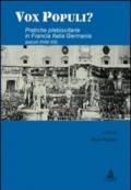 Vox populi? Pratiche plebiscitarie in Francia, Italia, Germania