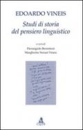 Studi di storia del pensiero linguistico