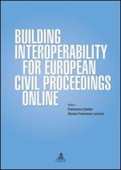 Building interoperability for european civil proceedings online
