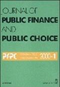 Journal of public finance and public choice. Economia delle scelte pubbliche (2000): 1