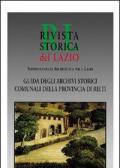 Guida agli archivi storici comunali della provincia di Rieti