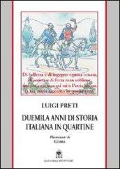 Duemila anni di storia italiana in quartine