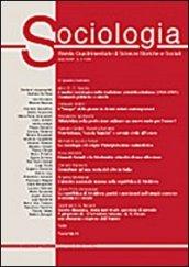 Sociologia. Rivista quadrimestrale di scienze storiche e sociali (2003)