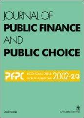 Journal of public finance and public choice. Economia delle scelte pubbliche (2002)