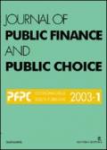 Journal of public finance and public choice. Economia delle scelte pubbliche (2003): 1