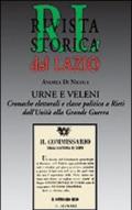 Urne e veleni. Cronache elettorali e classe politica a Rieti dall'unità alla grande guerra