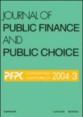 Journal of public finance and public choice (2004). 3.