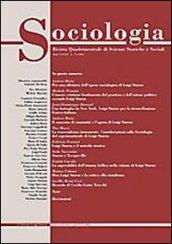 Sociologia. Rivista quadrimestrale di scienze storiche e sociali (2005): 3