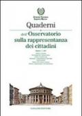 Quaderni dell'Osservatorio sulla rappresentanza dei cittadini 2007. 2.