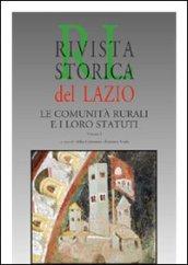 Rivista storica del Lazio. 21.