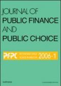 Journal of public finance and public choice. Economia delle scelte pubbliche (2006): 1
