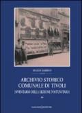 Archivio storico comunale di Tivoli. 2.Inventario della sezione postunitaria