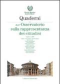 Quaderni dell'Osservatorio sulla rappresentanza dei cittadini 2008. 4.