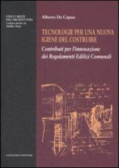 Tecnologie per una nuova igiene del costruire