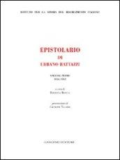 Epistolario di Urbano Rattazzi. 1.1846-1861