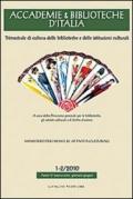 Accademie & biblioteche d'Italia (2010) vol. 1-2