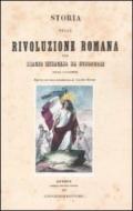 STORIA DELLA RIVOLUZIONE ROMANA DI BIAGIO MIRAGLIA