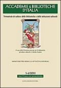 Accademie & biblioteche d'Italia (2011) vol. 1-4
